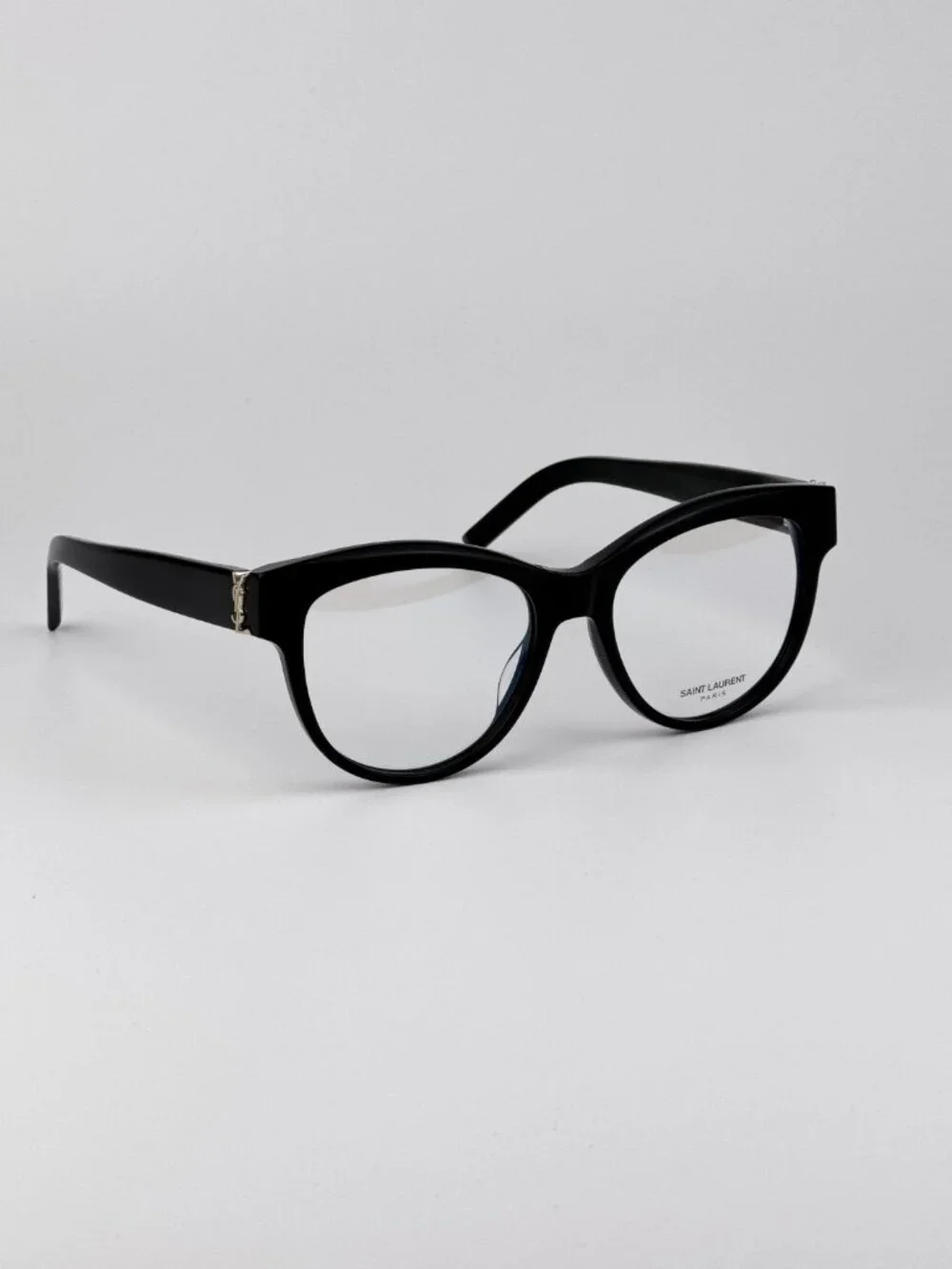 Saint Laurent Women’s Eyeglasses Black Cat Eye SLM108 002 NEW AUTHENTIC
